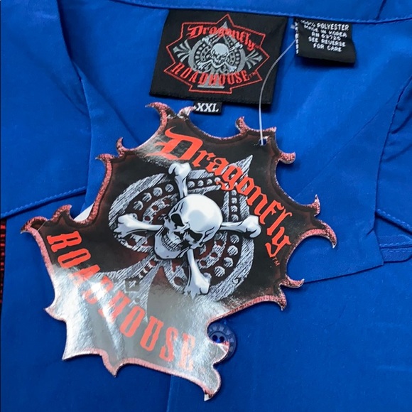 Dragonfly Vintage Gamble Shirt XXL - Picture 2 of 6